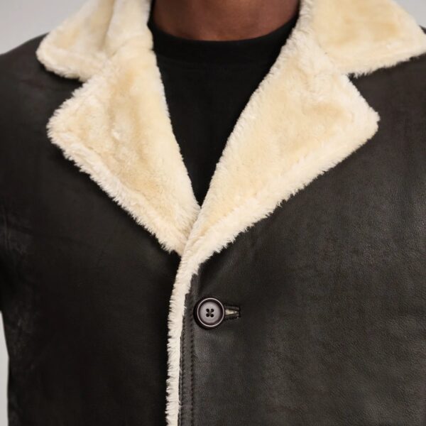 Kolby Brown Shearling Coat - Image 6
