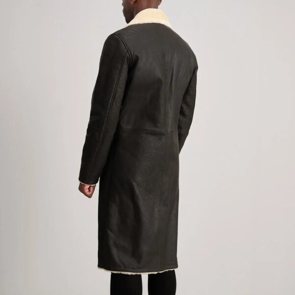 Kolby Brown Shearling Coat - Image 5