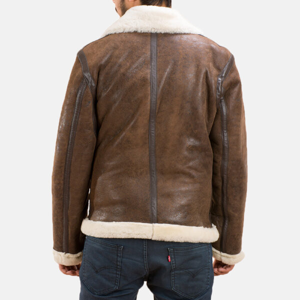 Forest Double Face Shearling Jacket - Image 2