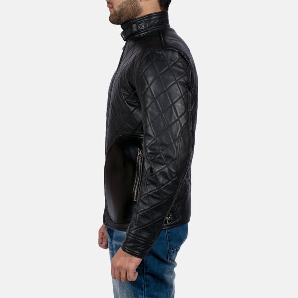 Equilibrium Black Leather Jacket - Image 6