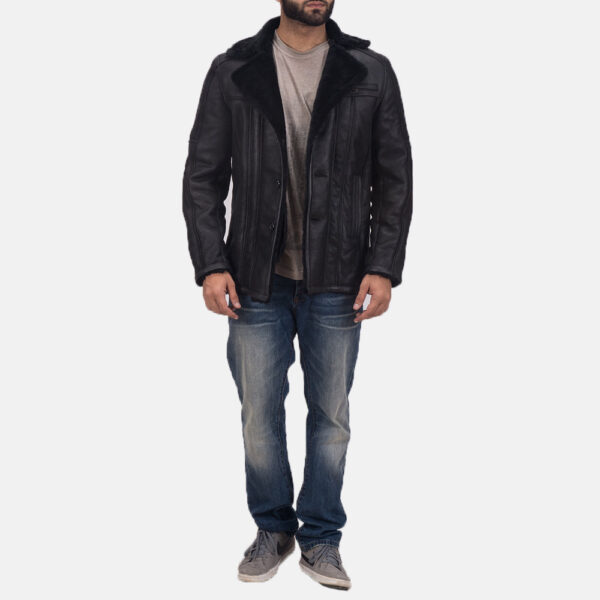 Furcliff Double Face Shearling Leather Coat - Image 6