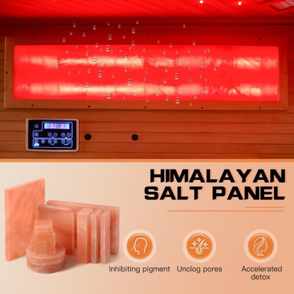 EROMMY Infrared Sauna 4 Person with Full Spectrum Heaters for Home or Gym - Image 4