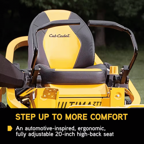 Ultima ZT1 50 In. Fabricated Deck 23HP V-Twin Kawasaki FR Series Engine Dual Hydro Drive Gas Zero Turn Riding Lawn Mower - Image 3