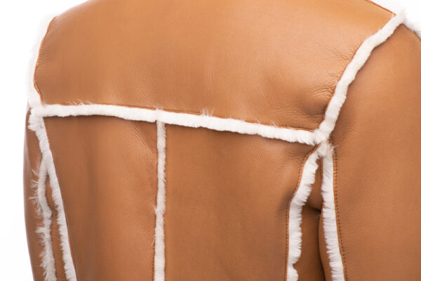 Ace Western Long Shearling Coat - Image 5