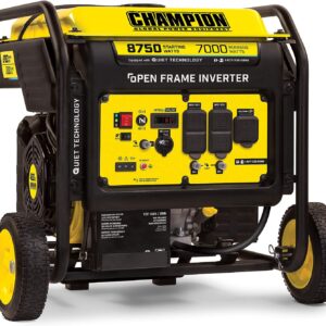 Champion 100520 7000 Watt 420cc Electric Start Open Frame Inverter