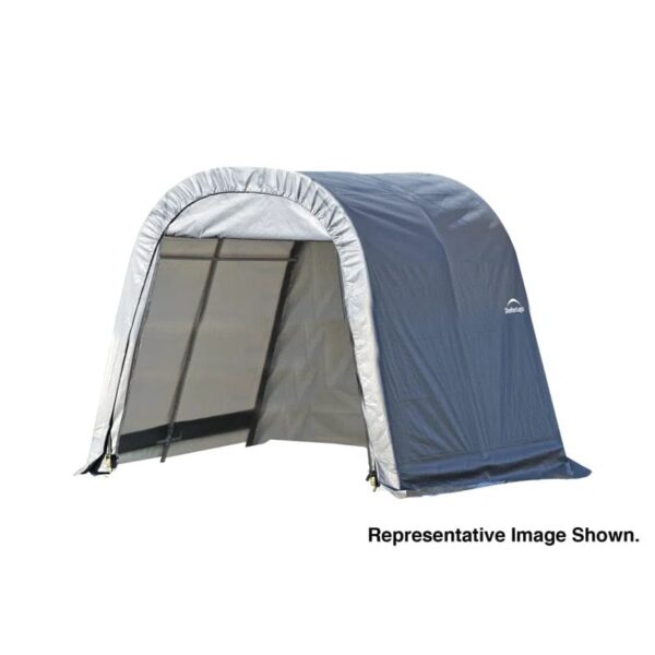 11 ft. W x 8 ft. D Plastic Storage Shed - Image 6