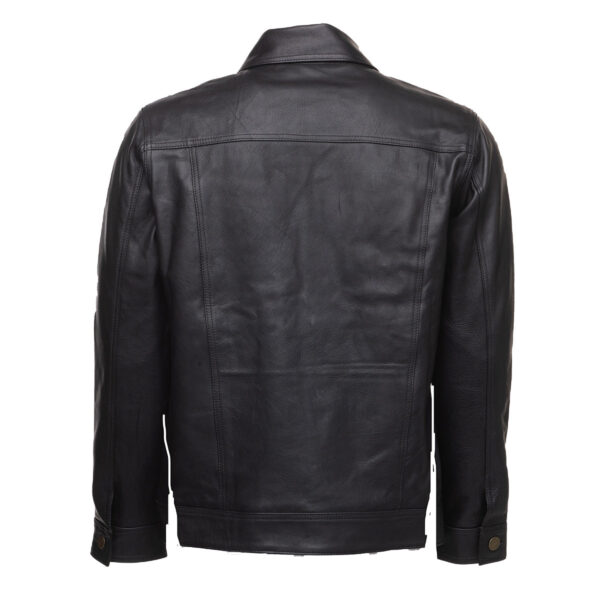 Mason Trucker leather jacket - Image 2