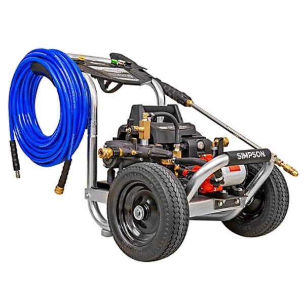 SIMPSON 1,200 PSI 2 GPM Electric Model SM1200 Sanitizing Mister and Pressure Washing System, 75 ft. High Pressure Chemical Hose