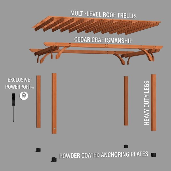 Beaumont Pergola 16×12 - Image 10