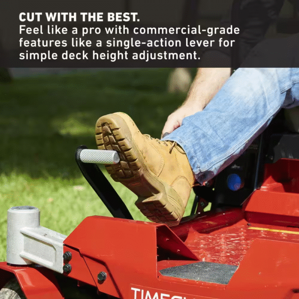 50 In. 23 HP Timecutter Ironforged Deck Kawasaki V-Twin Gas Dual Hydrostatic Zero Turn Riding Mower with Myride - Image 8