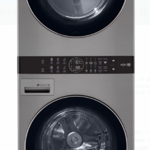 LG – Cu.ft – Graphite Steel – Laundry Center Electric – WKE100HVA – New (In Box) – 4834