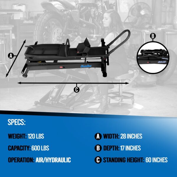 Stand-Up™ Sport Bike/Dirt Bike Motorcycle Lift - Image 2