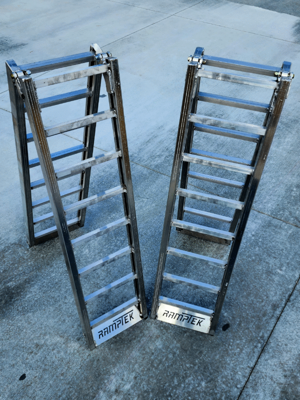 Ramptek 12' aluminum bi-fold UTV ramps - Image 2