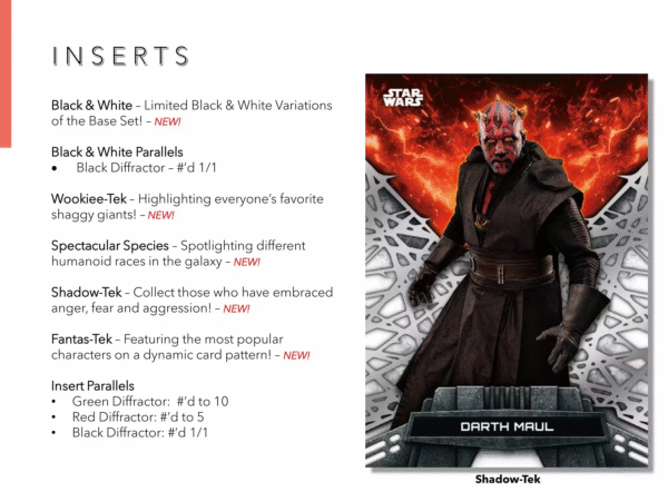2024 Topps Star Wars High Tek Hobby BOX x1 (Personal Break) - Image 8