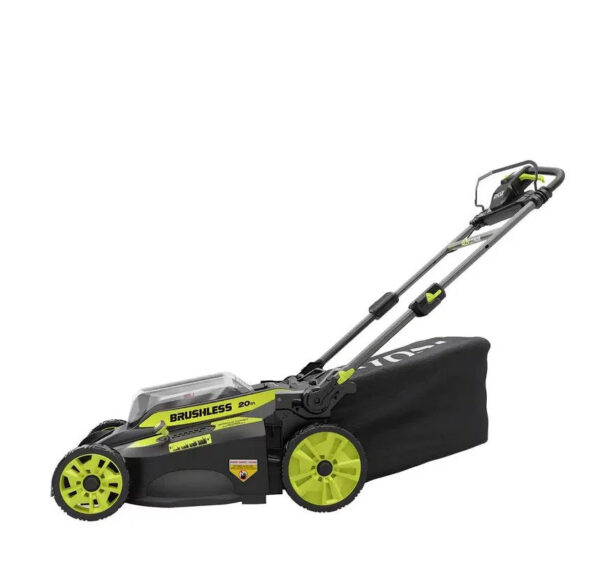 RYOBI 40V Brushless 20 in. Cordless Walk Behind Self-Propelled Lawn Mower with 6.0 Ah Battery & Charger - Image 3