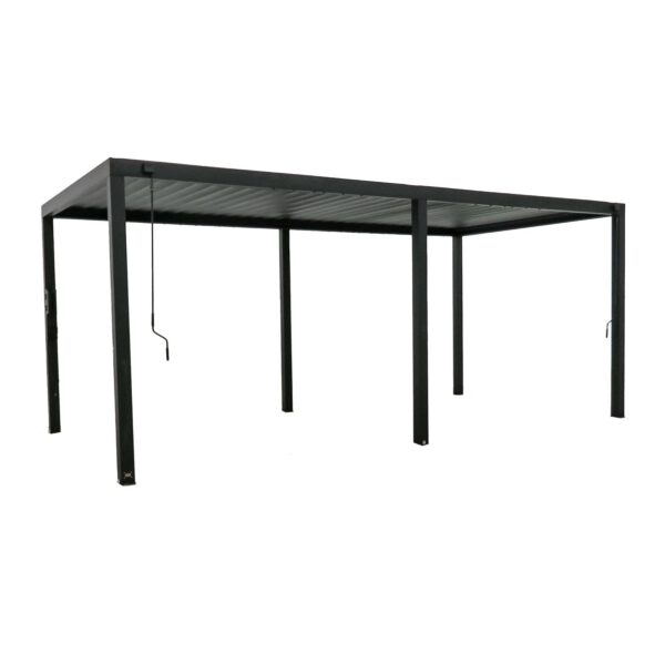 20×10 Sarasota Steel Louvered Pergola - Image 14