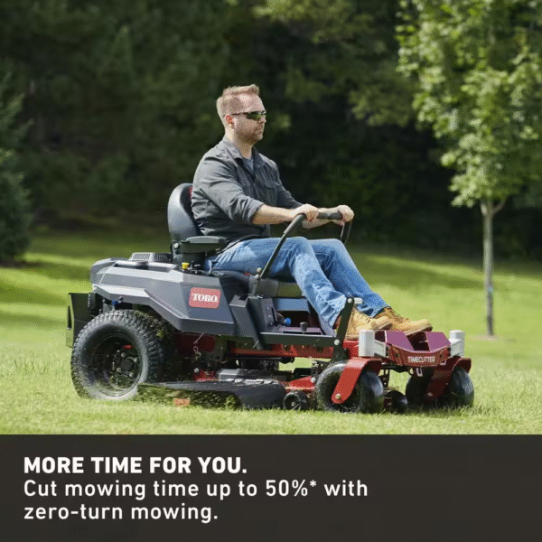 Timecutter 60 In. 24HP Kohler V-Twin, Iron Forged Deck Zero Turn Riding Mower with Smart Speed - Image 7