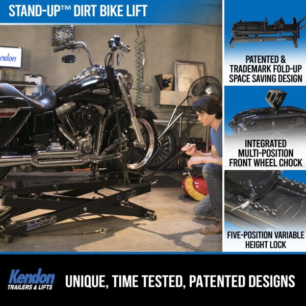 Stand-Up™ Dirt Bike Lift (MotoLift™) - Image 4