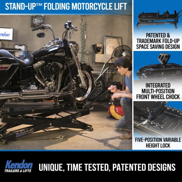 Stand-Up™ Folding Motorcycle Lift - Image 4