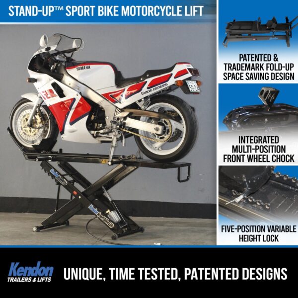 Stand-Up™ Sport Bike/Dirt Bike Motorcycle Lift - Image 5