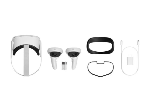 Oculus Quest 2 - All-In-One VR Headset - 128 GB with Mazepoly Cleaning Cloth