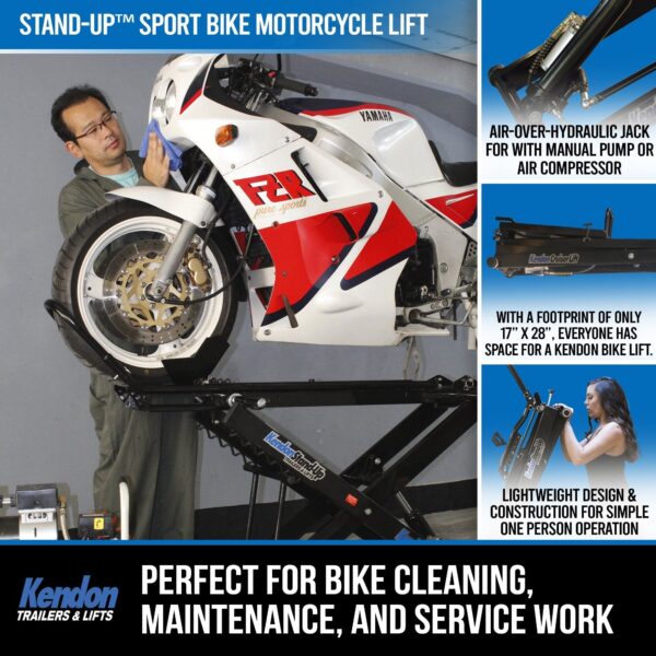 Stand-Up™ Sport Bike/Dirt Bike Motorcycle Lift - Image 7