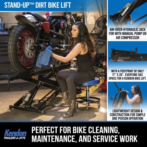 Stand-Up™ Dirt Bike Lift (MotoLift™) - Image 7