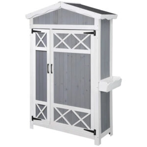 4.3 Ft. W x 1.6 Ft Solid Wood Traditionnal Tool Shed