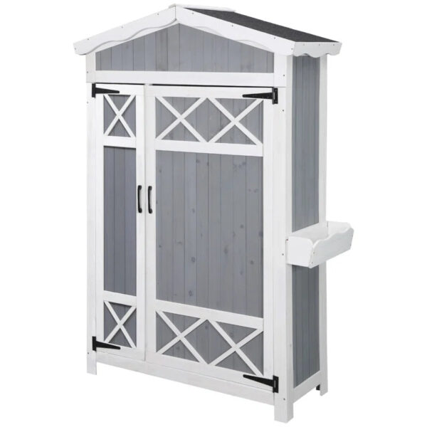 4.3 Ft. W x 1.6 Ft Solid Wood Traditionnal Tool Shed