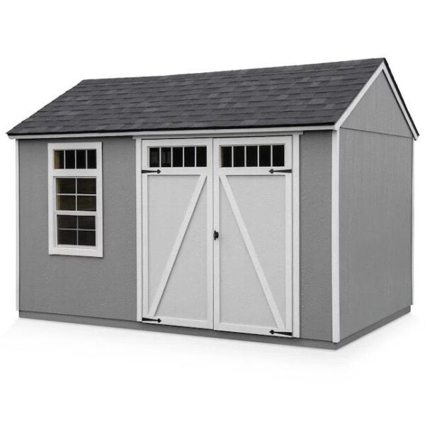 Heartland 12-ft x 8-ft Coronado Gable Engineered Storage Shed (Floor Included