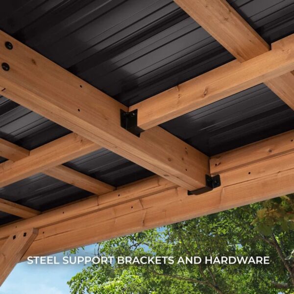 20′ X 12′ Kingsport Carport Gazebo - Image 9