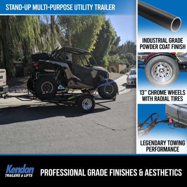 Stand-Up™ Utility Trailer Folding Multi-Purpose Utility Trailers - Image 5