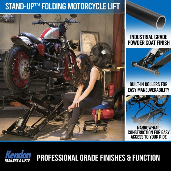 Stand-Up™ Folding Motorcycle Lift - Image 8