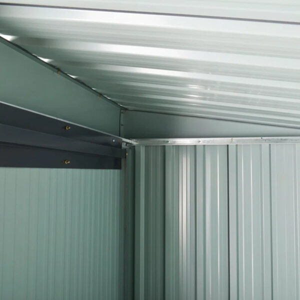 5 ft. W x 3 ft. D Metal Vertical Storage Shed - Image 4