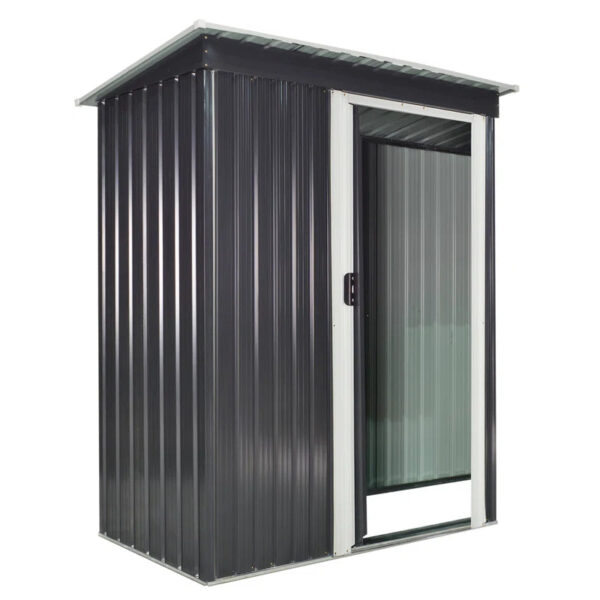 5 ft. W x 3 ft. D Metal Vertical Storage Shed