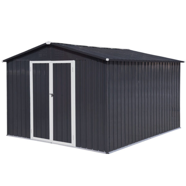 5 ft. W x 4 ft. D Metal Portable Storage Shed - Image 2