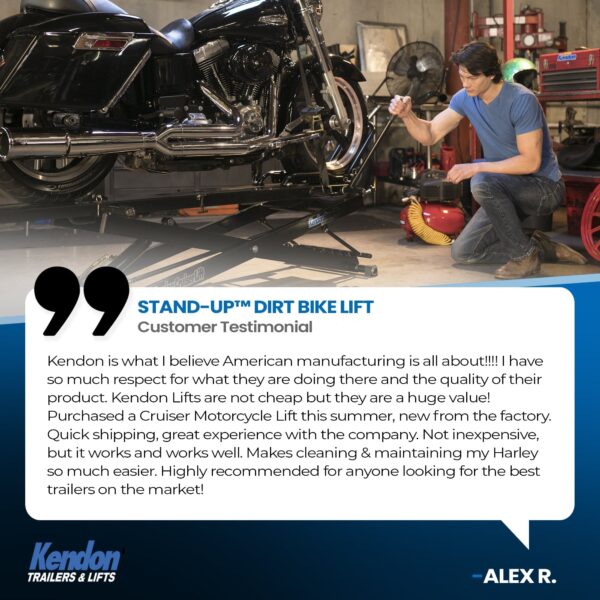 Stand-Up™ Dirt Bike Lift (MotoLift™) - Image 17