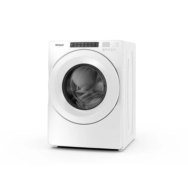 Whirlpool – 4.3 Cu. Ft. High Efficiency Stackable Front Load Washer with 35 Cycle Options – White - Image 6