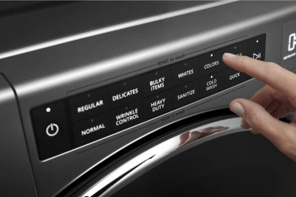 Whirlpool – 4.5 Cu. Ft. High Efficiency Stackable Front Load Washer with Steam and Load & Go XL Dispenser – Chrome shadow - Image 5