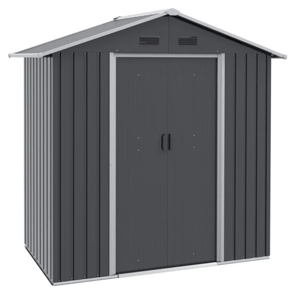 6 ft. 4 in. W x 3 ft. 7 in. D Vertical Storage Shed