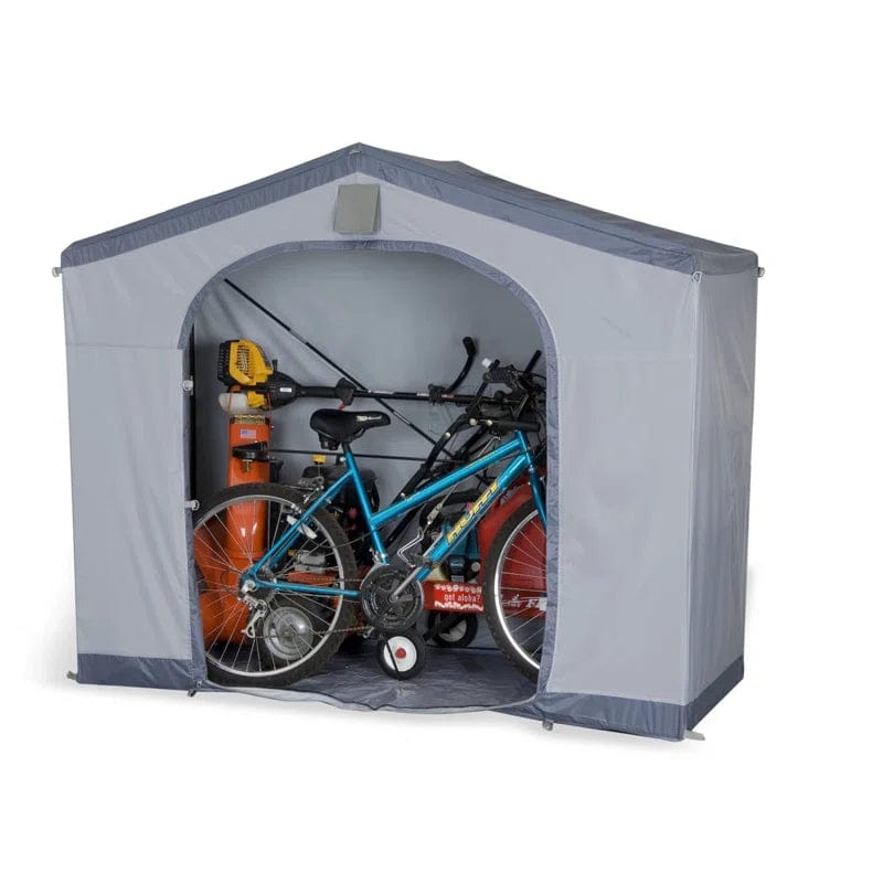 6 ft. W x 2 ft. D Polypropylene Plastic Portable Storage Shed - Image 2