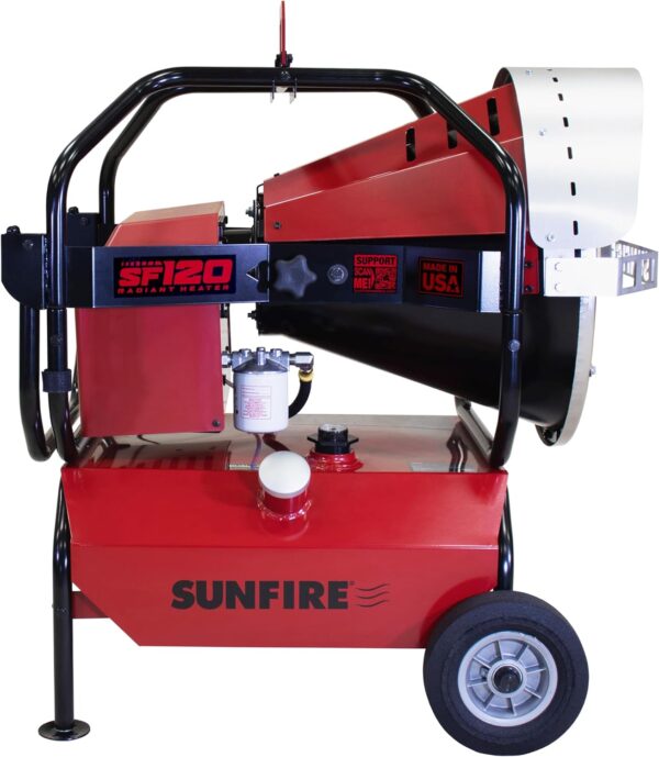 Sunfire 150 Ultimate Diesel Radiant Shop Heater - Image 17