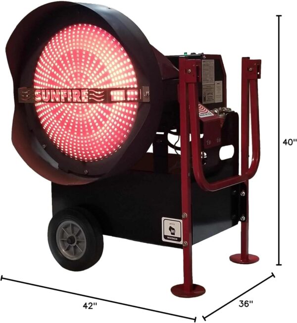 Sunfire 150 Ultimate Diesel Radiant Shop Heater - Image 9