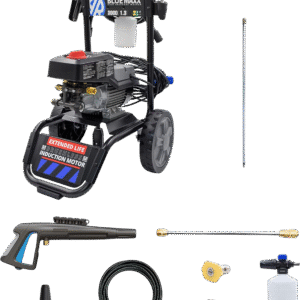 AR Blue Clean Maxx 3000 Bundle Electric Pressure Washer with 12″ Lance 3000 PSI 1.3 GPM New