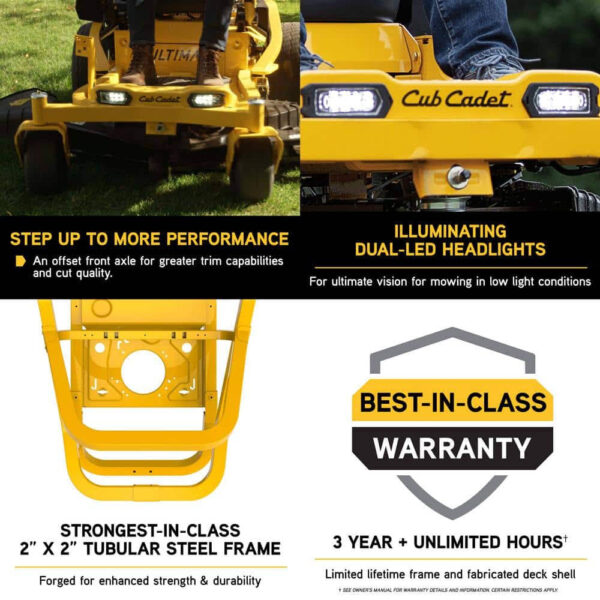 Cub Cadet Ultima ZT1 (50″) 23hp Kawasaki Zero Turn Mower - Image 7