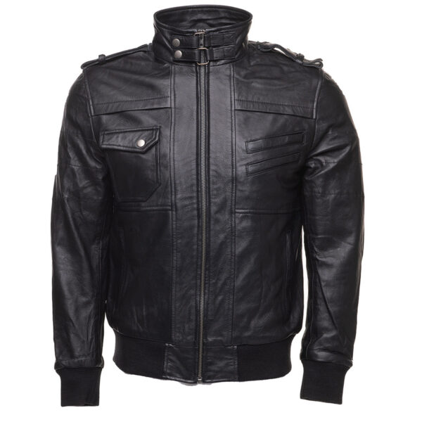 Daniel Clark – Iron Hawk Hooded Bomber Jacket - Image 4