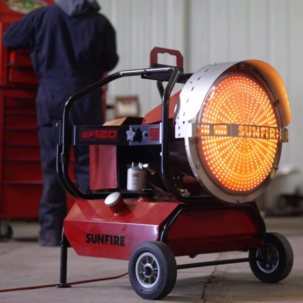 Sunfire 150 Ultimate Diesel Radiant Shop Heater - Image 19