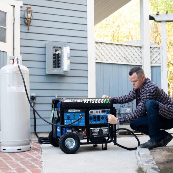 DuroMax 13000 Watt, Tri Fuel Portable Generator, w/ CO Alert - Image 37