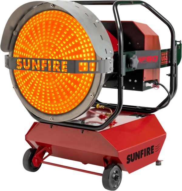 Sunfire 150 Ultimate Diesel Radiant Shop Heater - Image 10