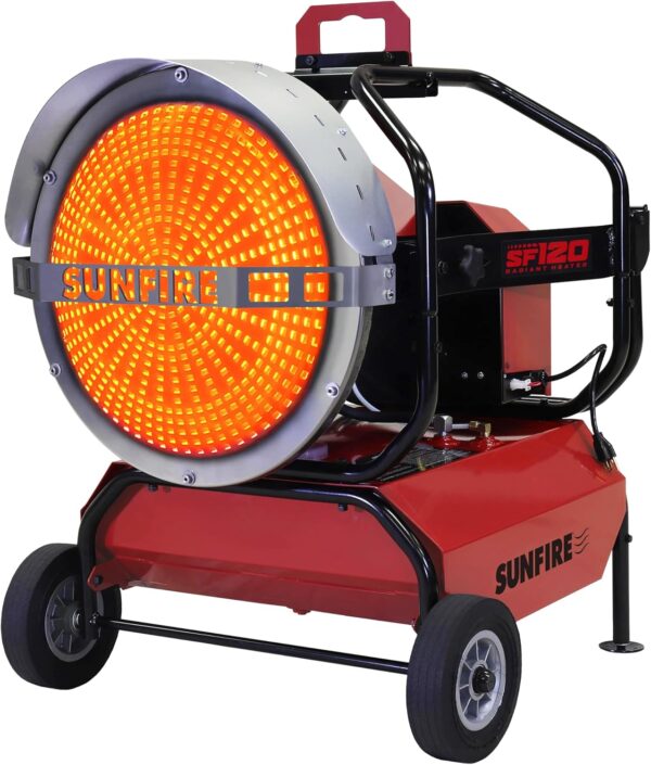 Sunfire 150 Ultimate Diesel Radiant Shop Heater - Image 16